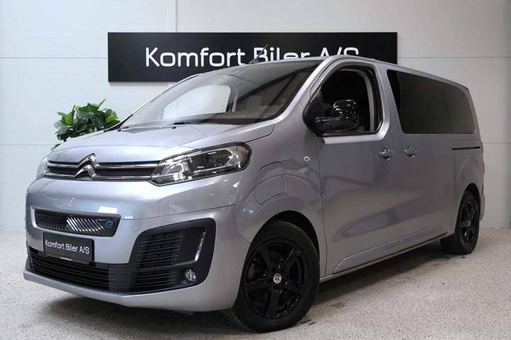 Grå Citroën ë-SpaceTourer fra 2023 set udefra