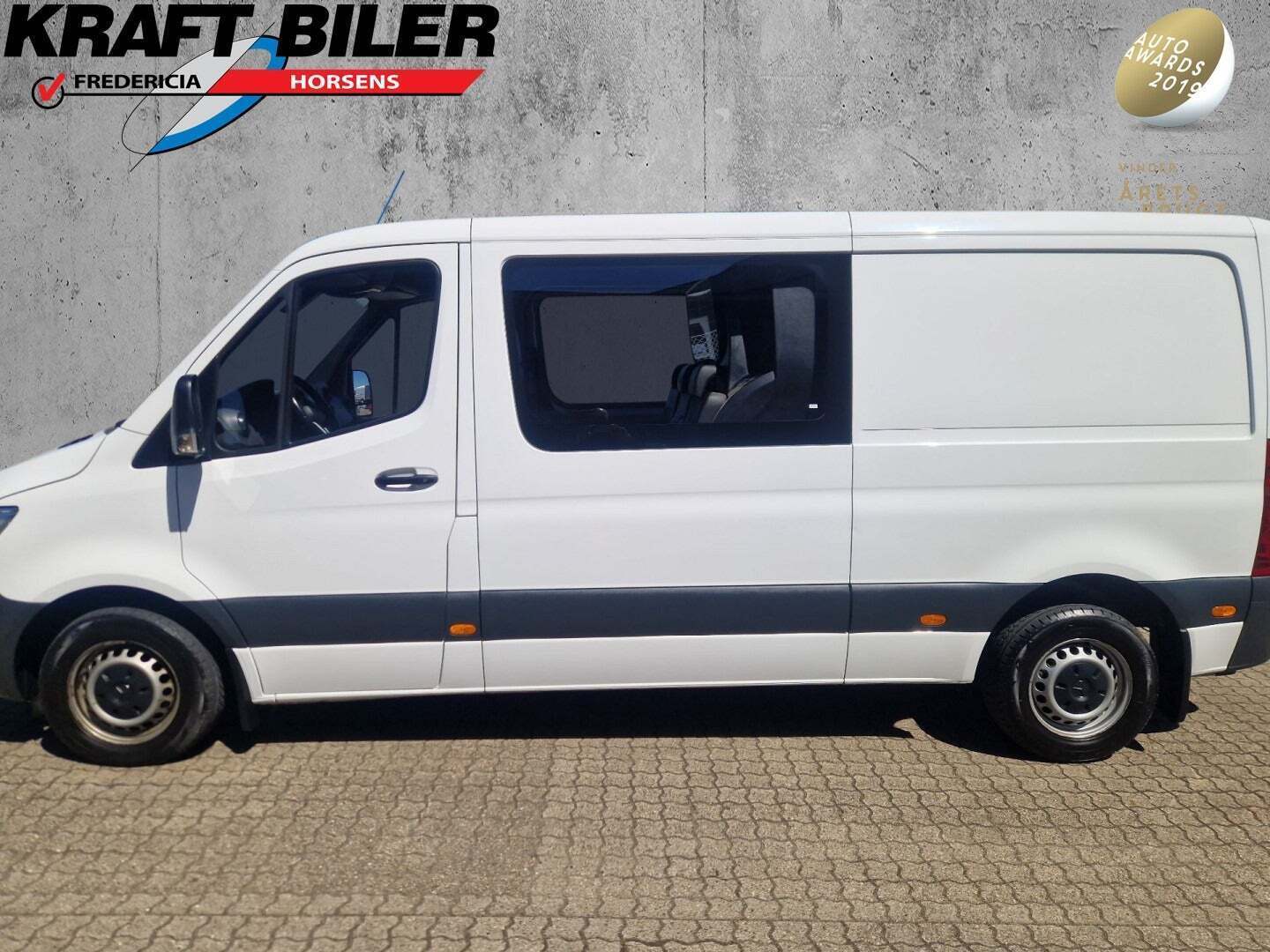 Mercedes Sprinter 214 2,2 CDi A2 Kasse-/Mandskabsvogn aut. FWD