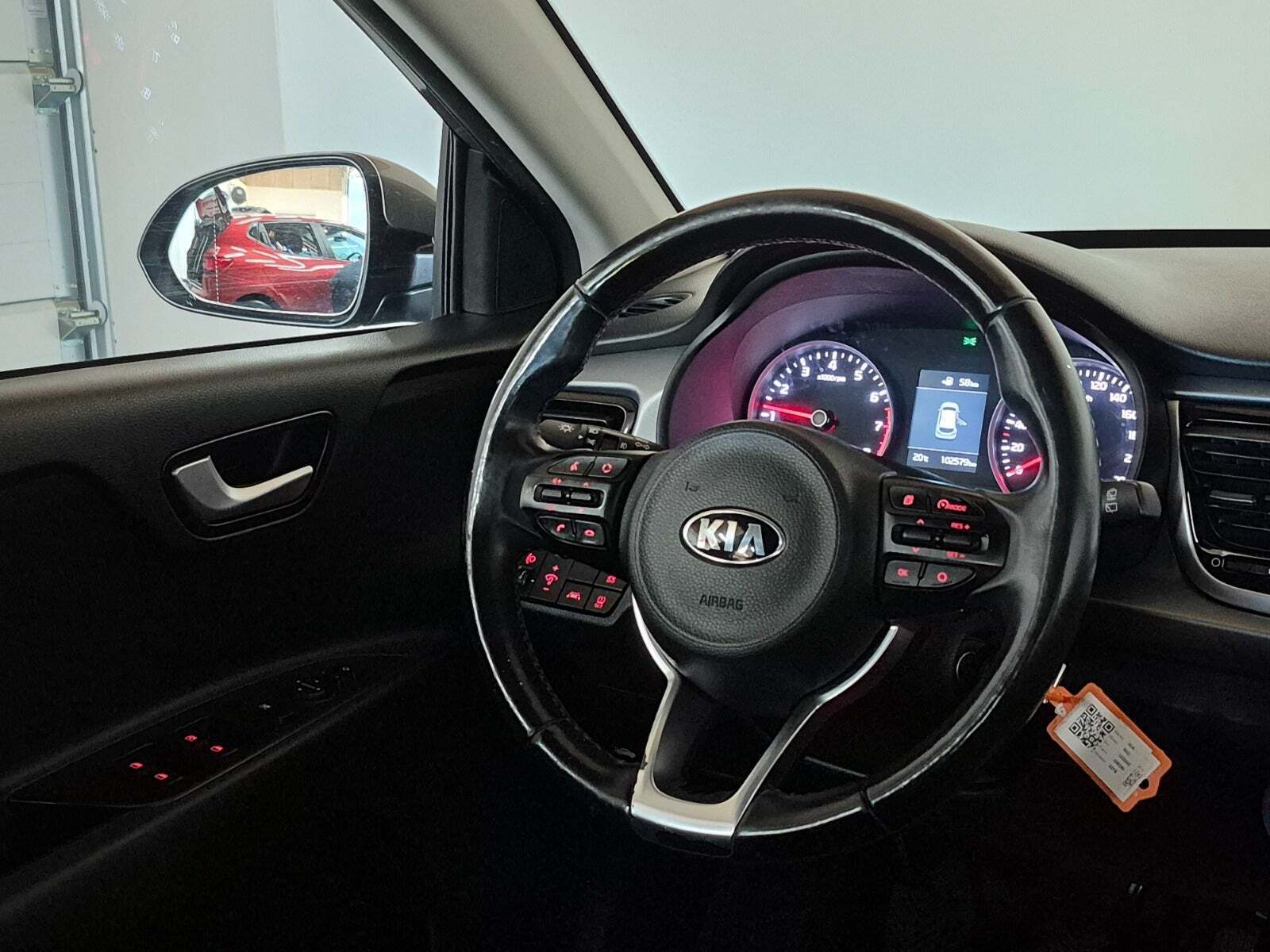 Grøn Kia Rio fra 2018