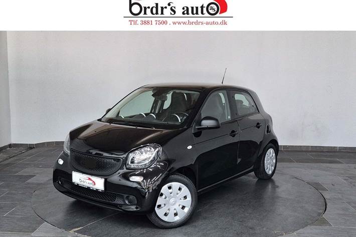 Sort Smart ForFour fra 2015 set udefra