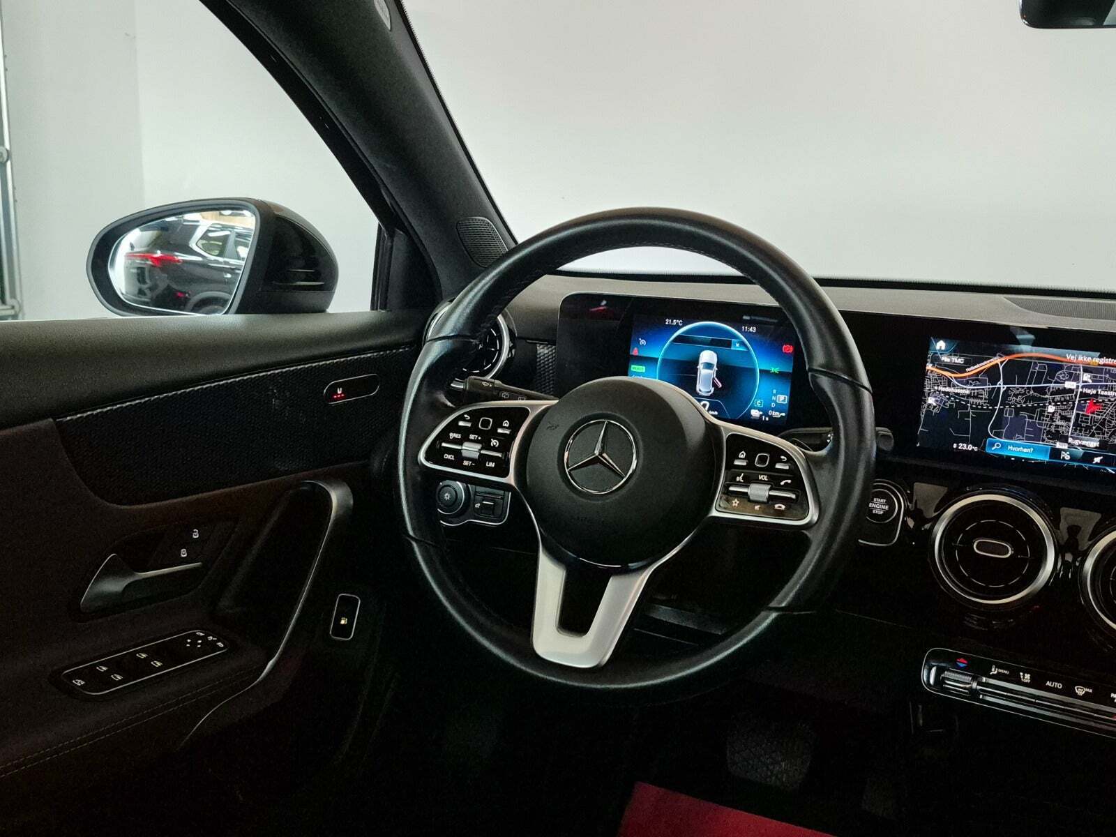 Sort Mercedes A250 e fra 2021