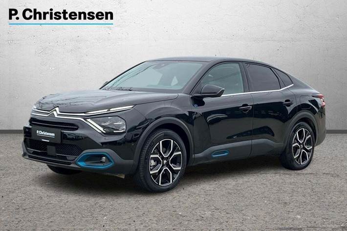 Sort Citroën ë-C4 X fra 2023 set udefra