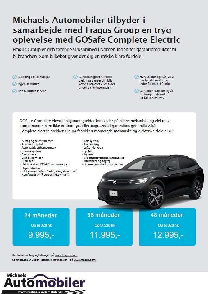 Hvid Audi Q4 e-tron fra 2024