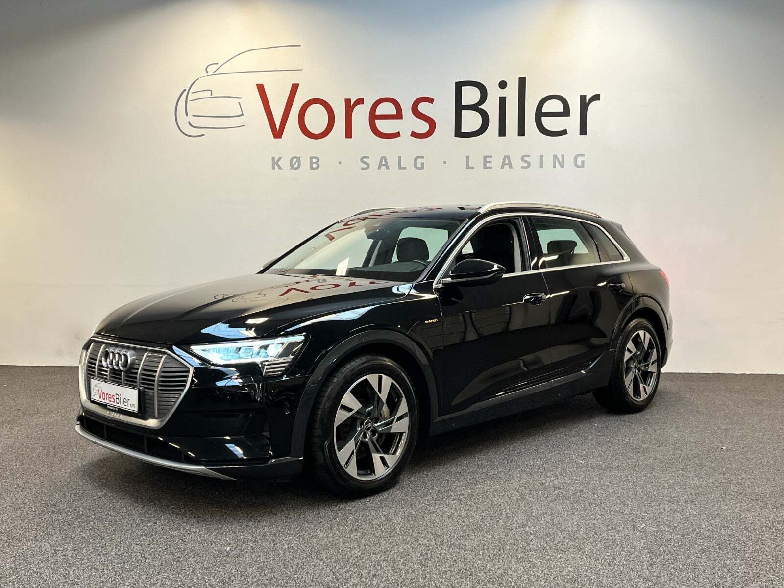 Sort Audi e-tron fra 2022