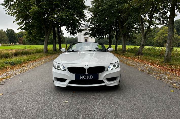 Hvid BMW Z4 fra 2012