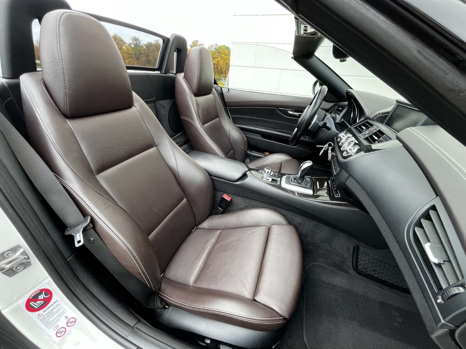 Hvid BMW Z4 fra 2012