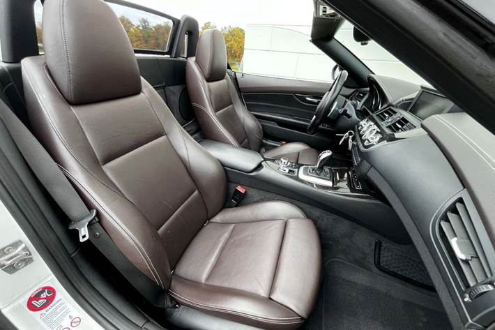 Hvid BMW Z4 fra 2012