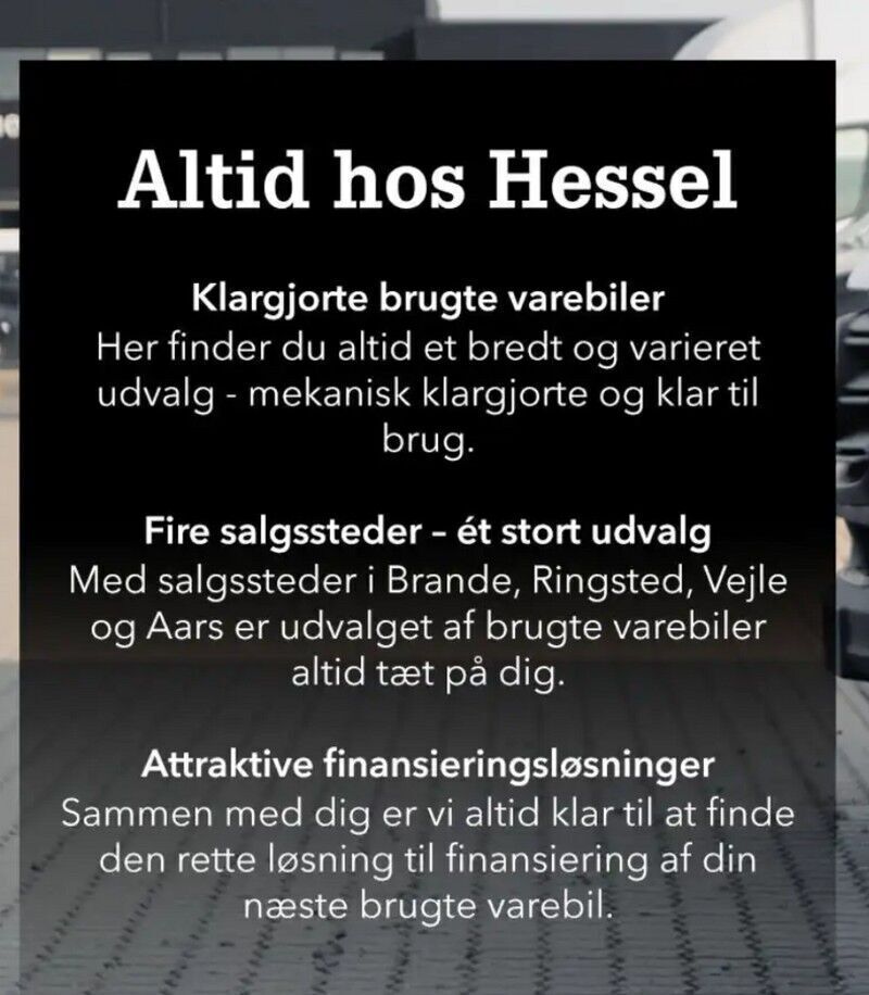 Mercedes Vito 114 2,0 CDi Kassevogn aut. XL RWD