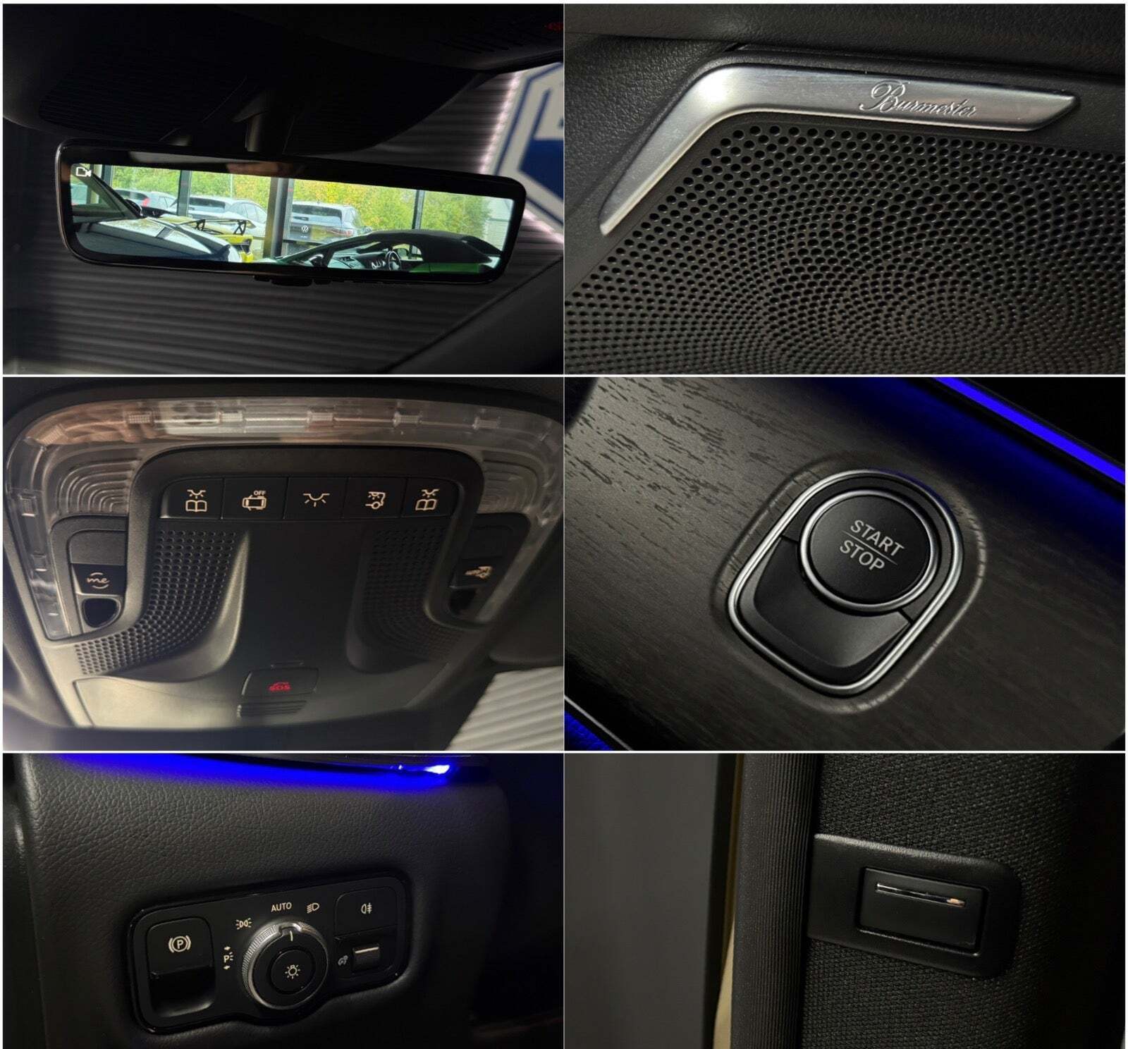 Beige Mercedes EQV300 fra 2024