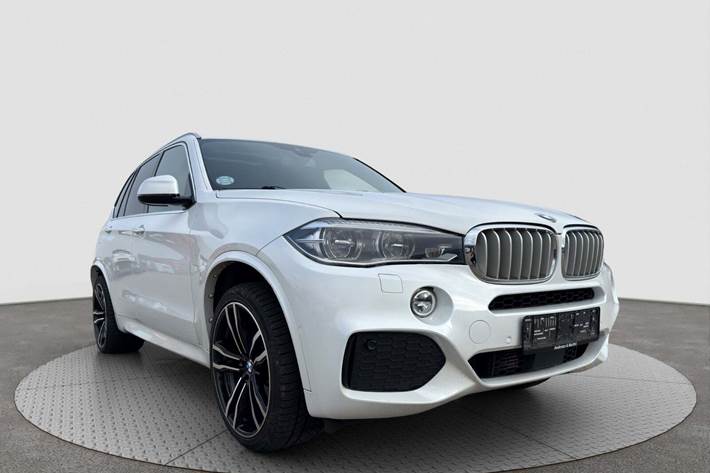 Hvid BMW X5 fra 2015