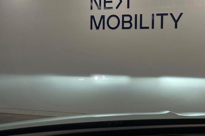 Blå Skoda Enyaq fra 2022