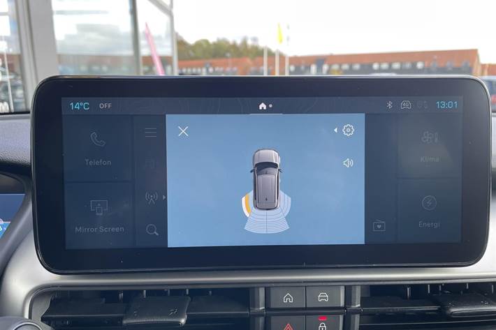 Gul Jeep Avenger fra 2024