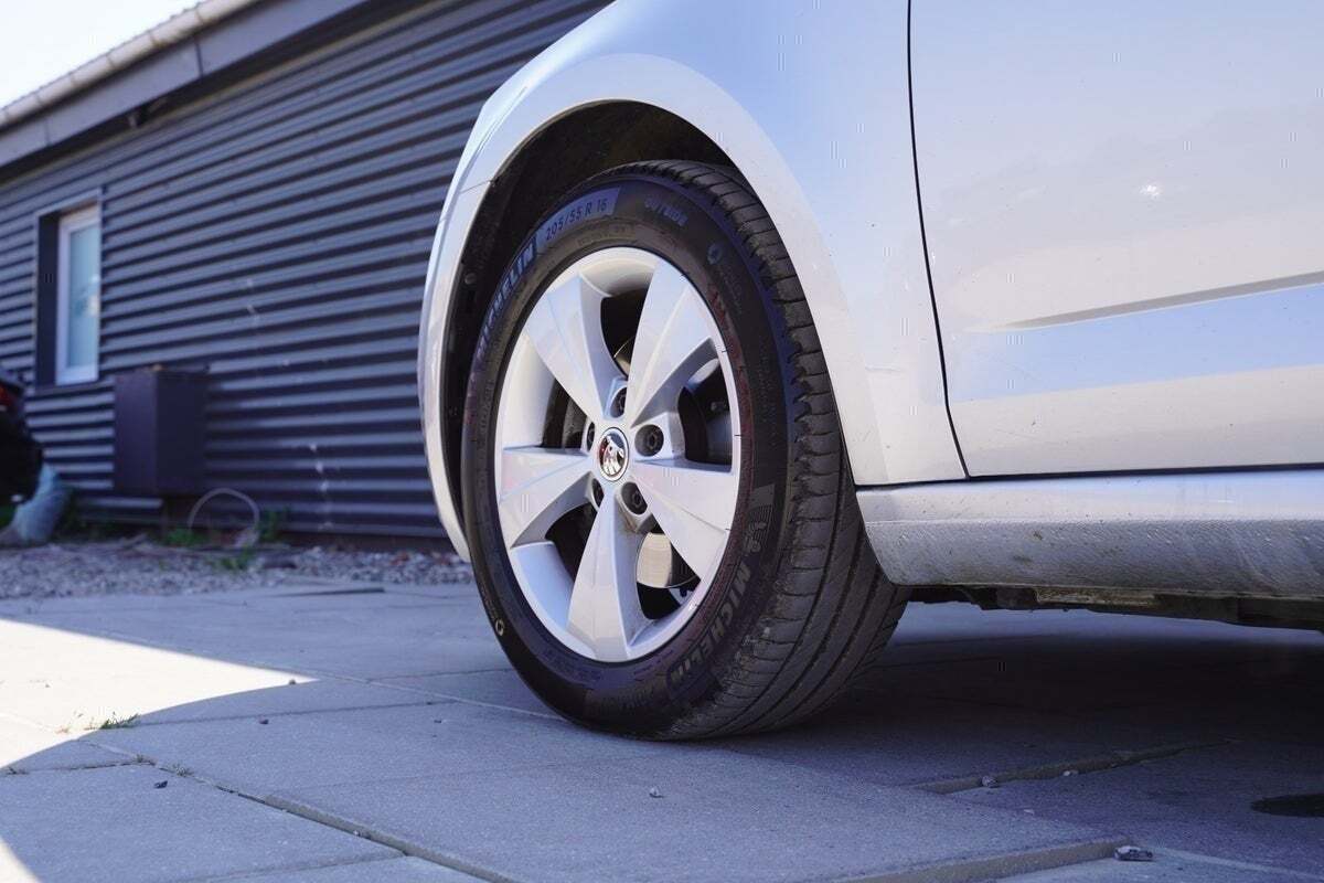 Sølv Skoda Octavia fra 2018
