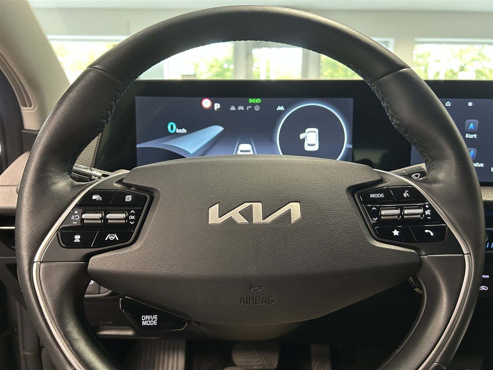 Sølv Kia EV6 fra 2021