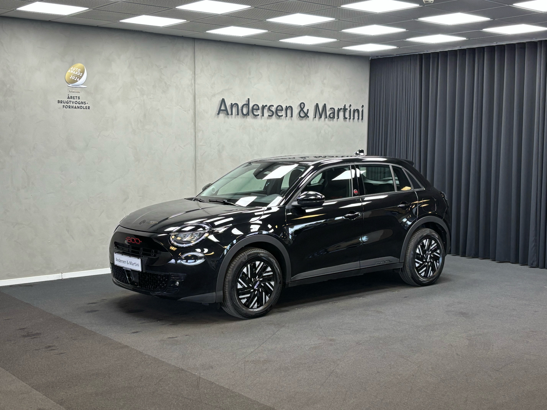 Sort Fiat 600e fra 2024