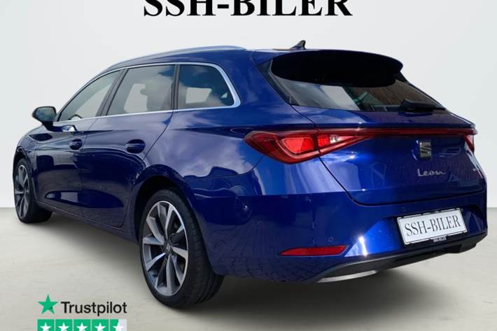 Blå Seat Leon fra 2021