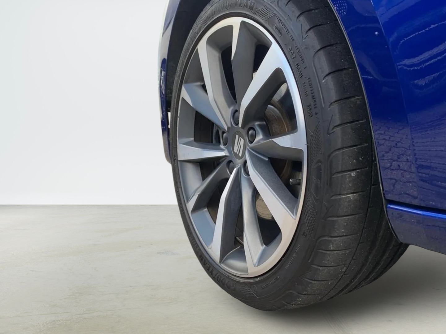 Blå Seat Leon fra 2021