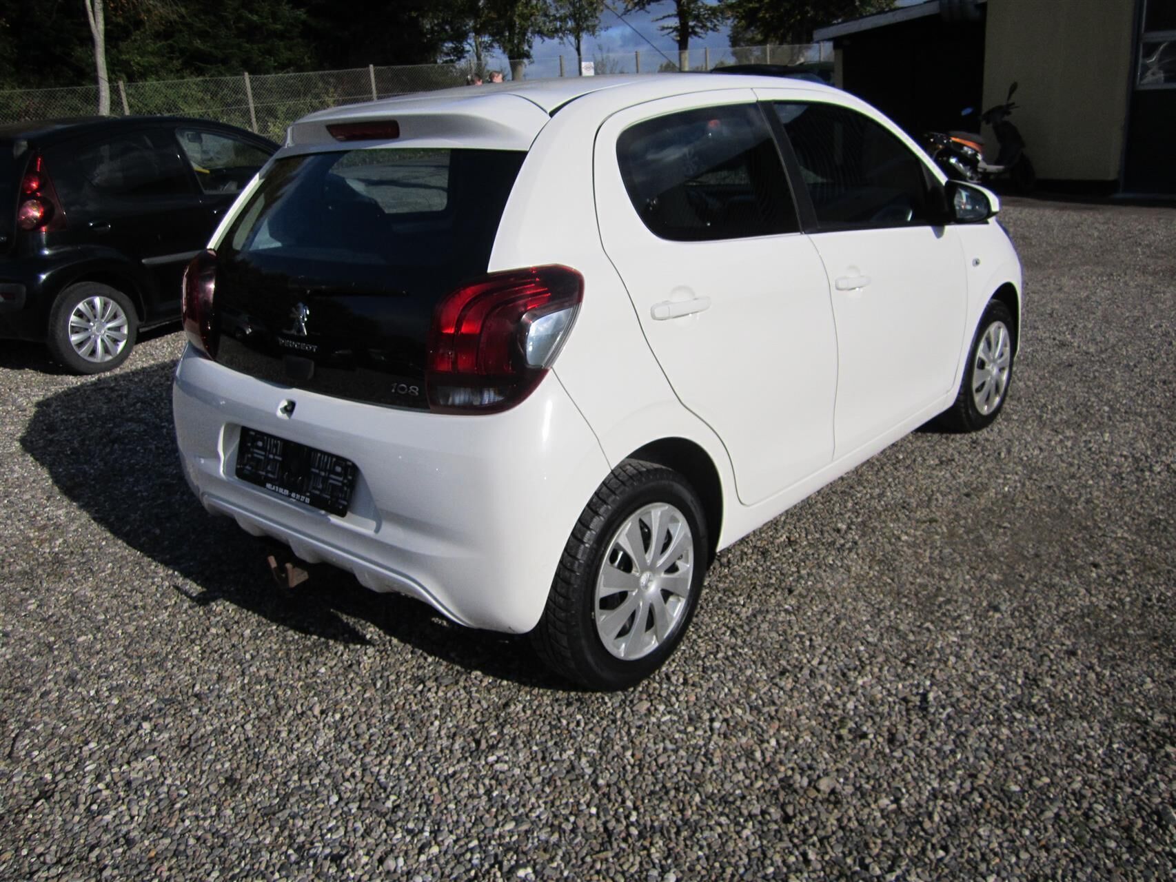 Hvid Peugeot 108 fra 2015