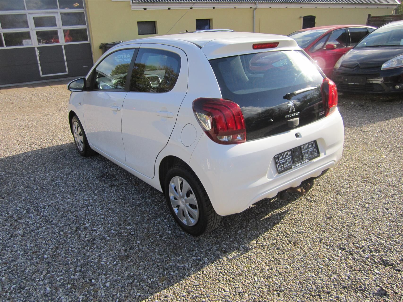 Hvid Peugeot 108 fra 2015