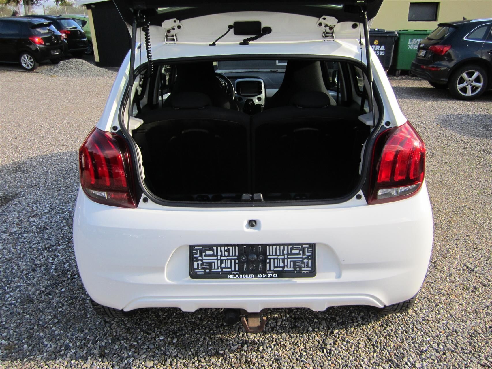 Hvid Peugeot 108 fra 2015