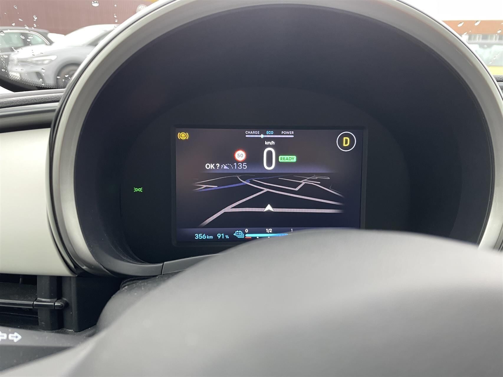 Grå Fiat 600e fra 2024