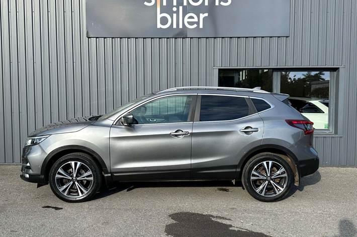 Grå Nissan Qashqai fra 2019