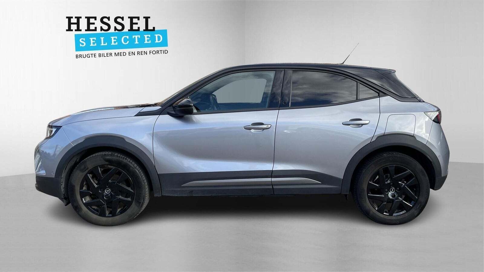 Beige Opel Mokka-e fra 2021