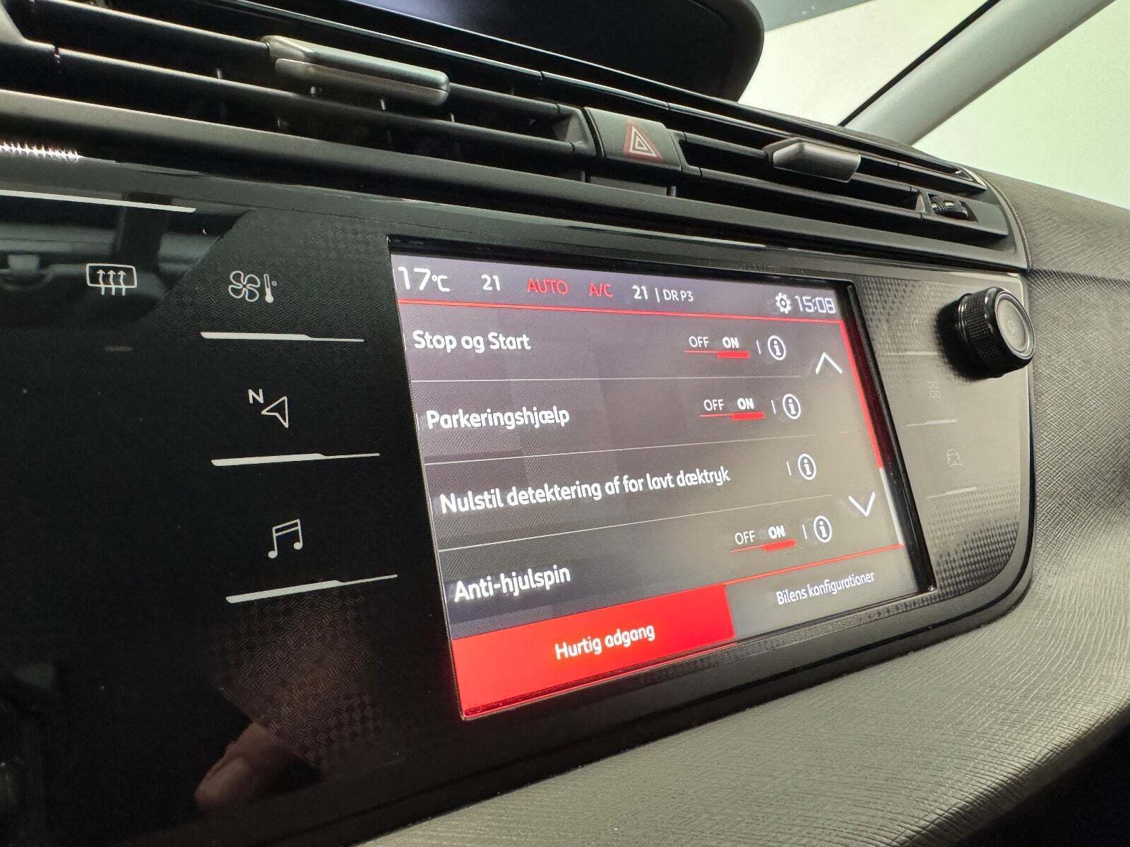 Grå Citroën Grand C4 SpaceTourer fra 2019