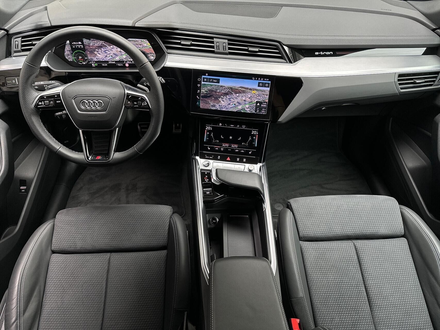 Audi Q8 55 E-tron S Line Quattro 408HK 5d Aut.