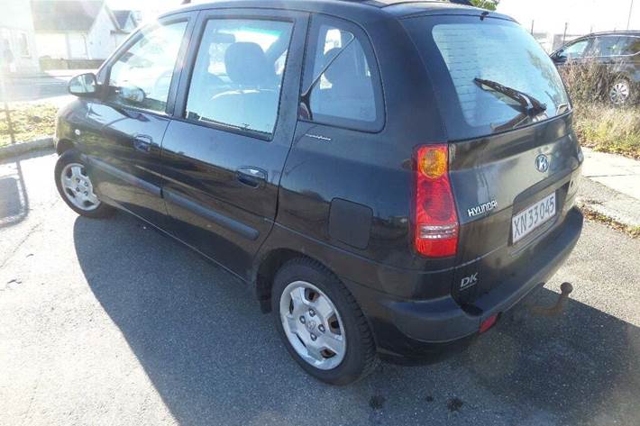 Sort Hyundai Matrix fra 2005