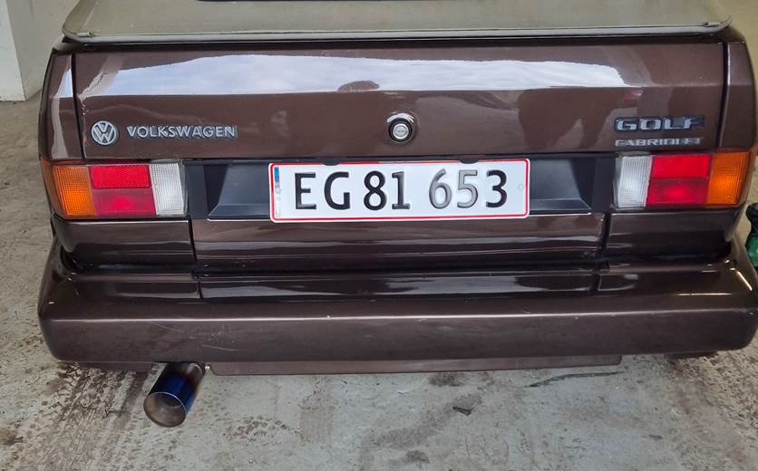 VW Golf 1,8 Gti 112 hp