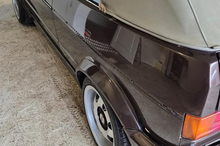 Brun VW Golf fra 1988