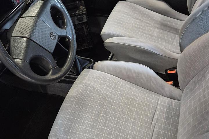 Brun VW Golf fra 1988