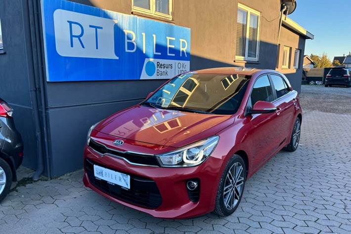 Hvid Kia Rio fra 2017