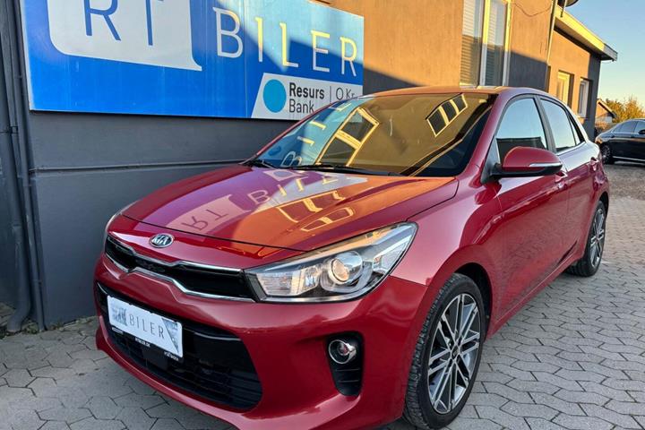 Hvid Kia Rio fra 2017