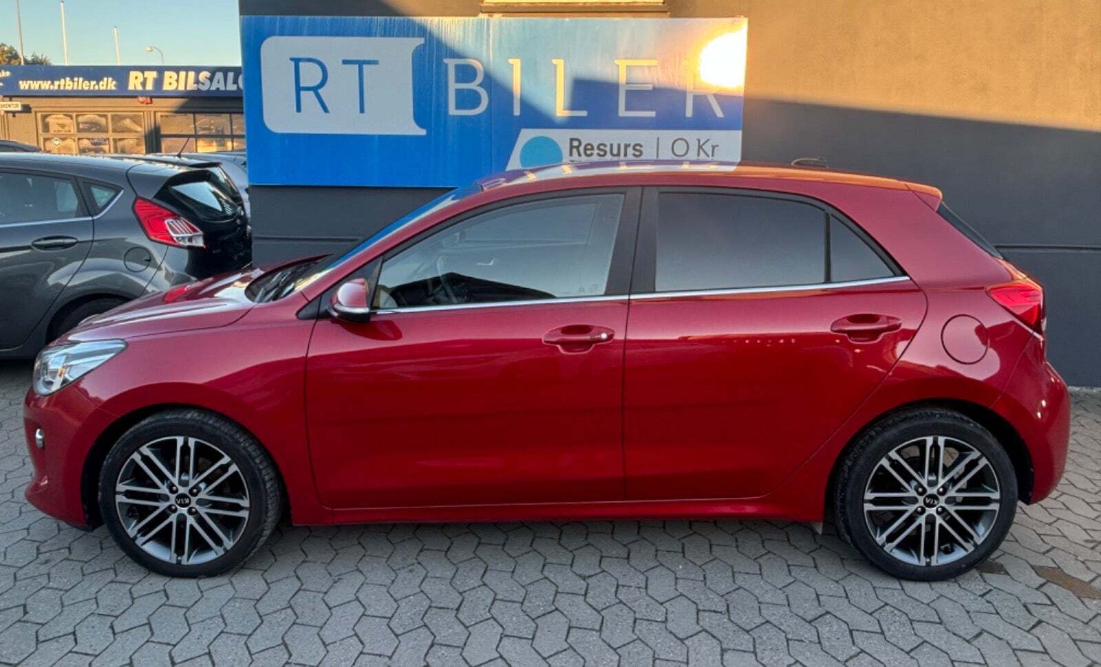 Hvid Kia Rio fra 2017