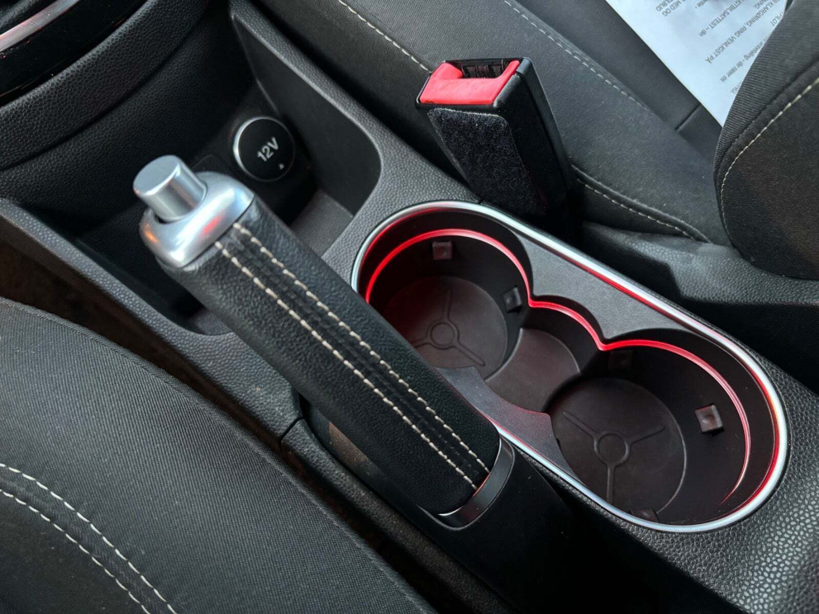 Hvid Ford Fiesta fra 2015