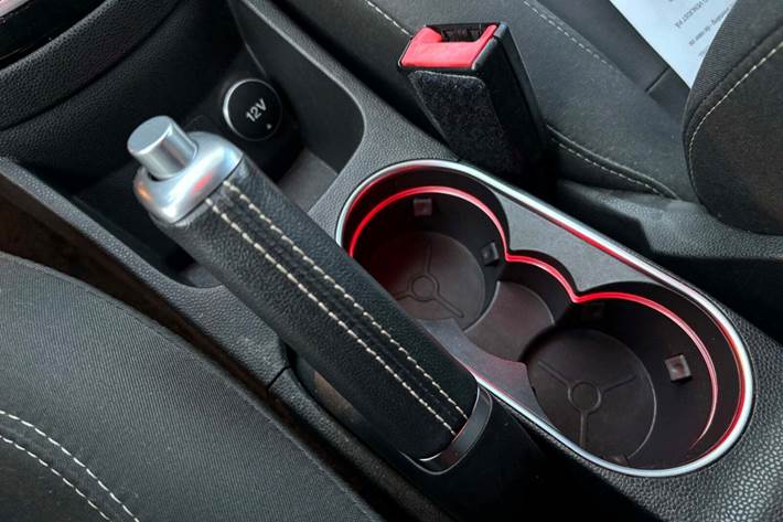 Hvid Ford Fiesta fra 2015