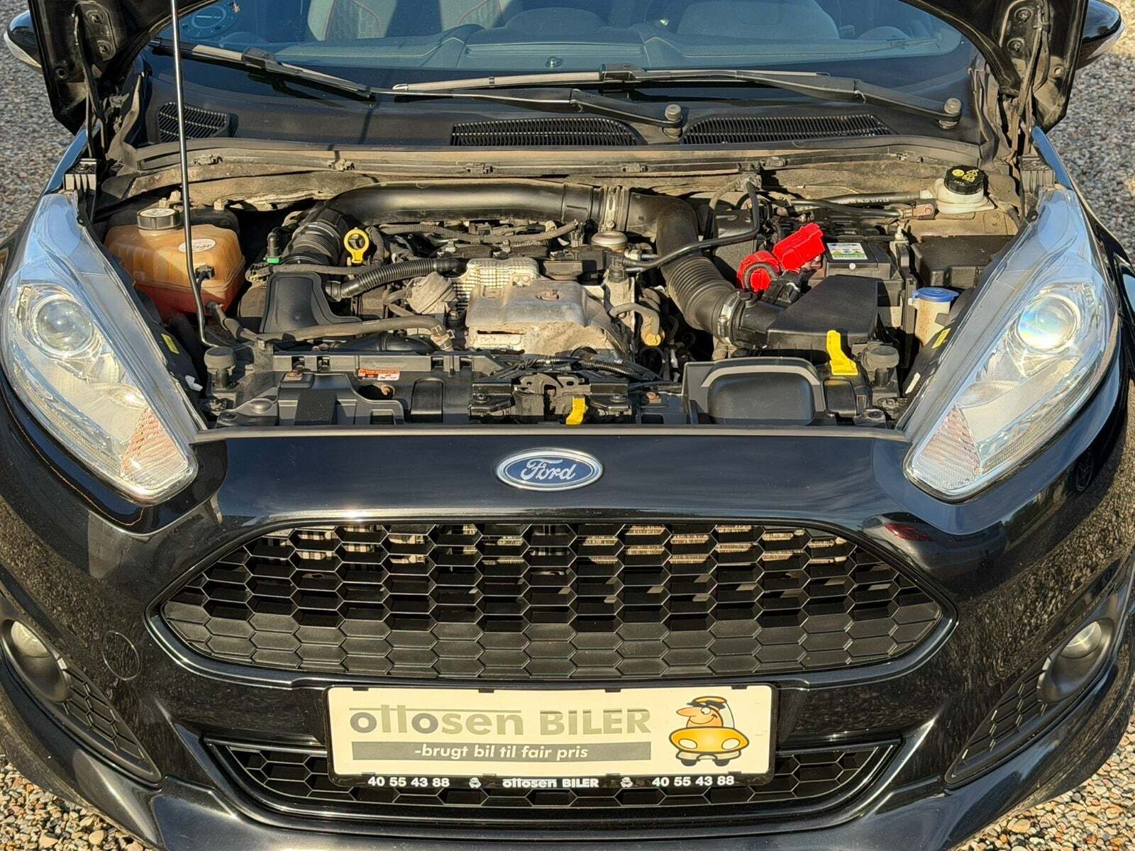 Sort Ford Fiesta fra 2017