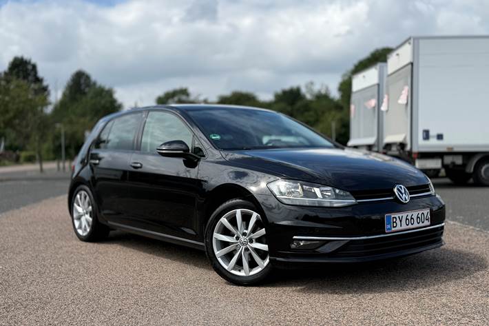 Sort VW Golf fra 2017