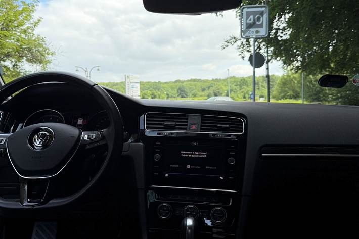 Sort VW Golf fra 2017