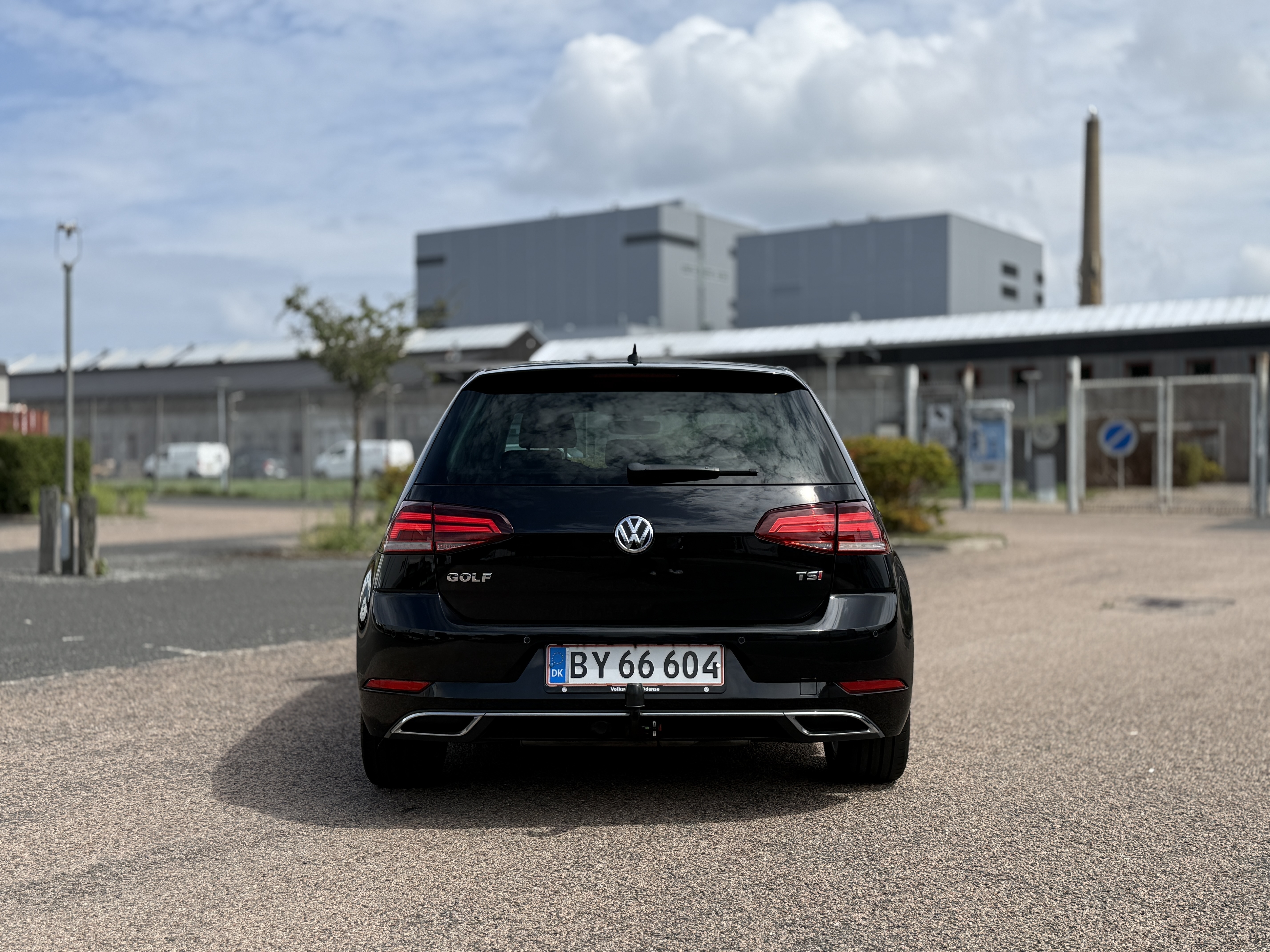 Sort VW Golf fra 2017