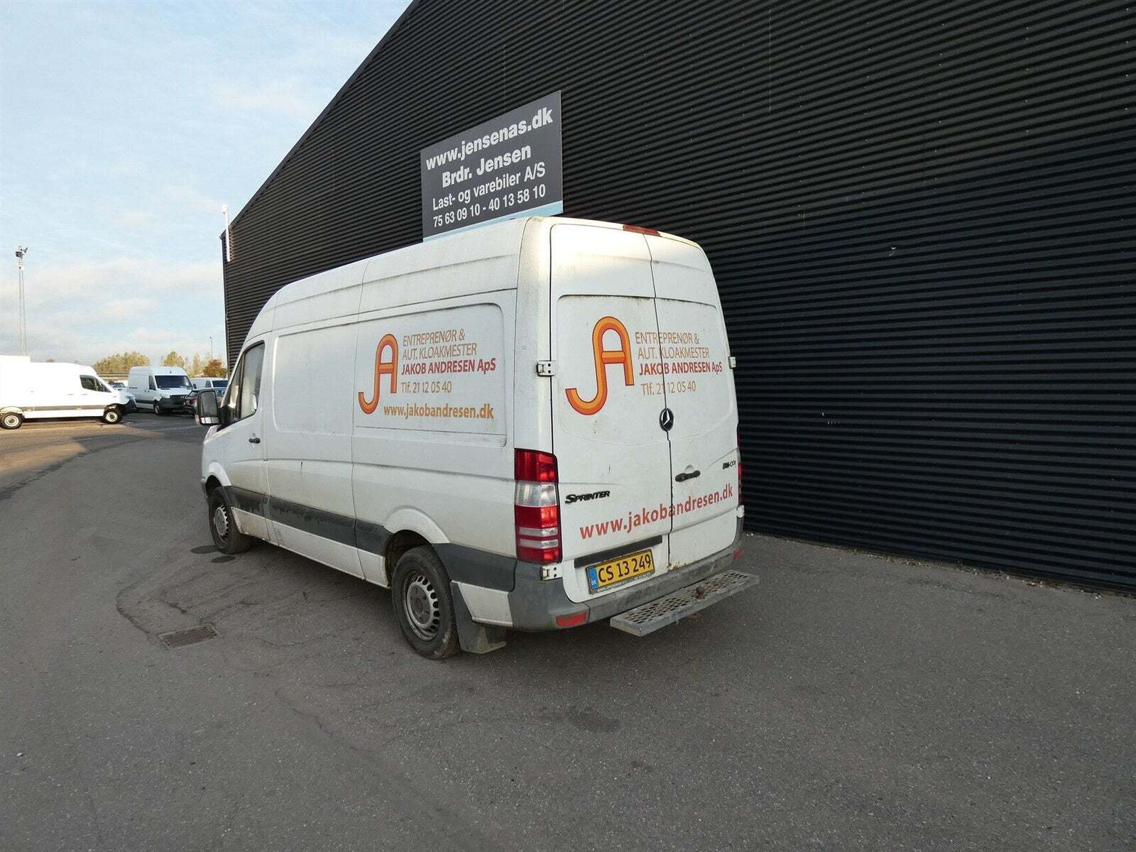 Mercedes Sprinter 316 2,2 CDi R2 Kassevogn