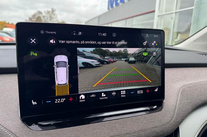 Sølv Skoda Enyaq fra 2022