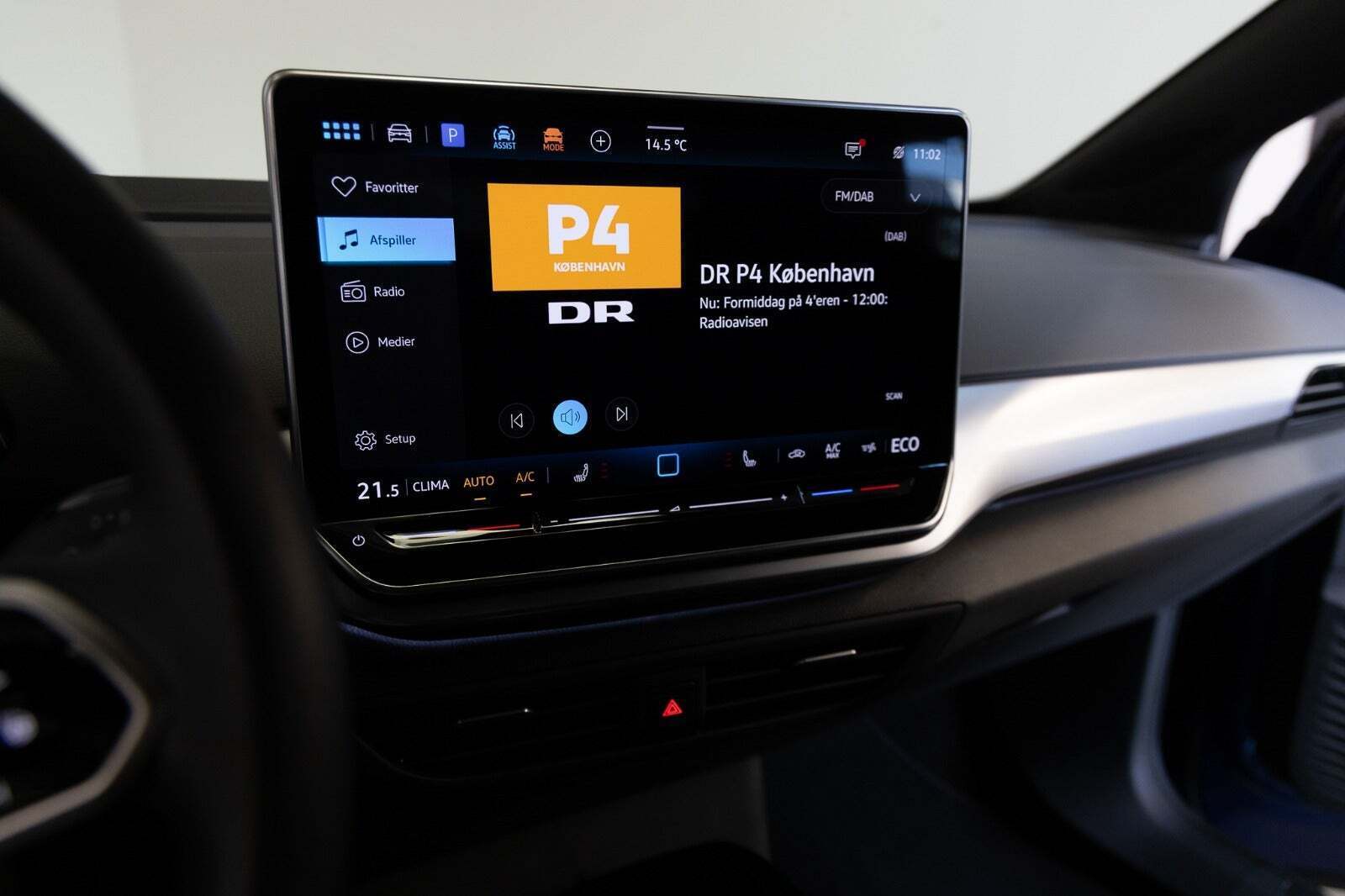 Blå VW ID.4 fra 2025