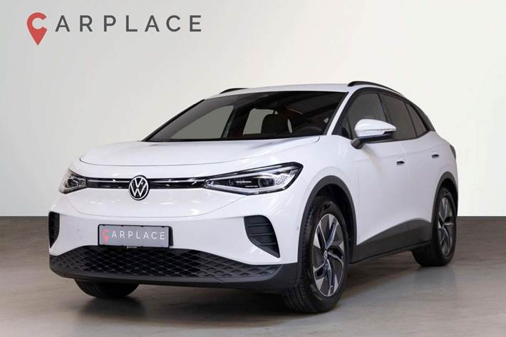 Hvid VW ID.4 fra 2025 set udefra