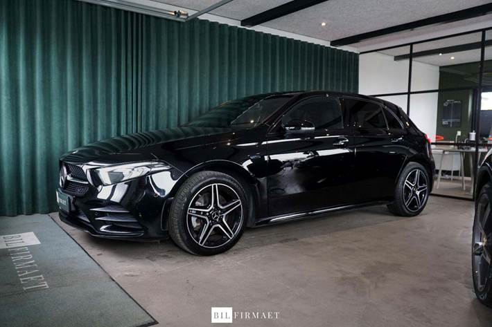 Sort Mercedes A250 e fra 2020