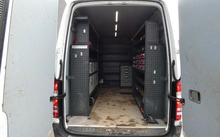 Mercedes Sprinter 316 2,2 CDi R2 Kassevogn