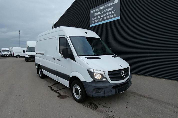 Hvid Mercedes Sprinter 316 fra 2016