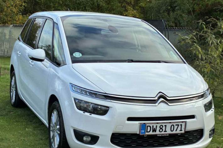 Hvid Citroën Grand C4 Picasso fra 2016